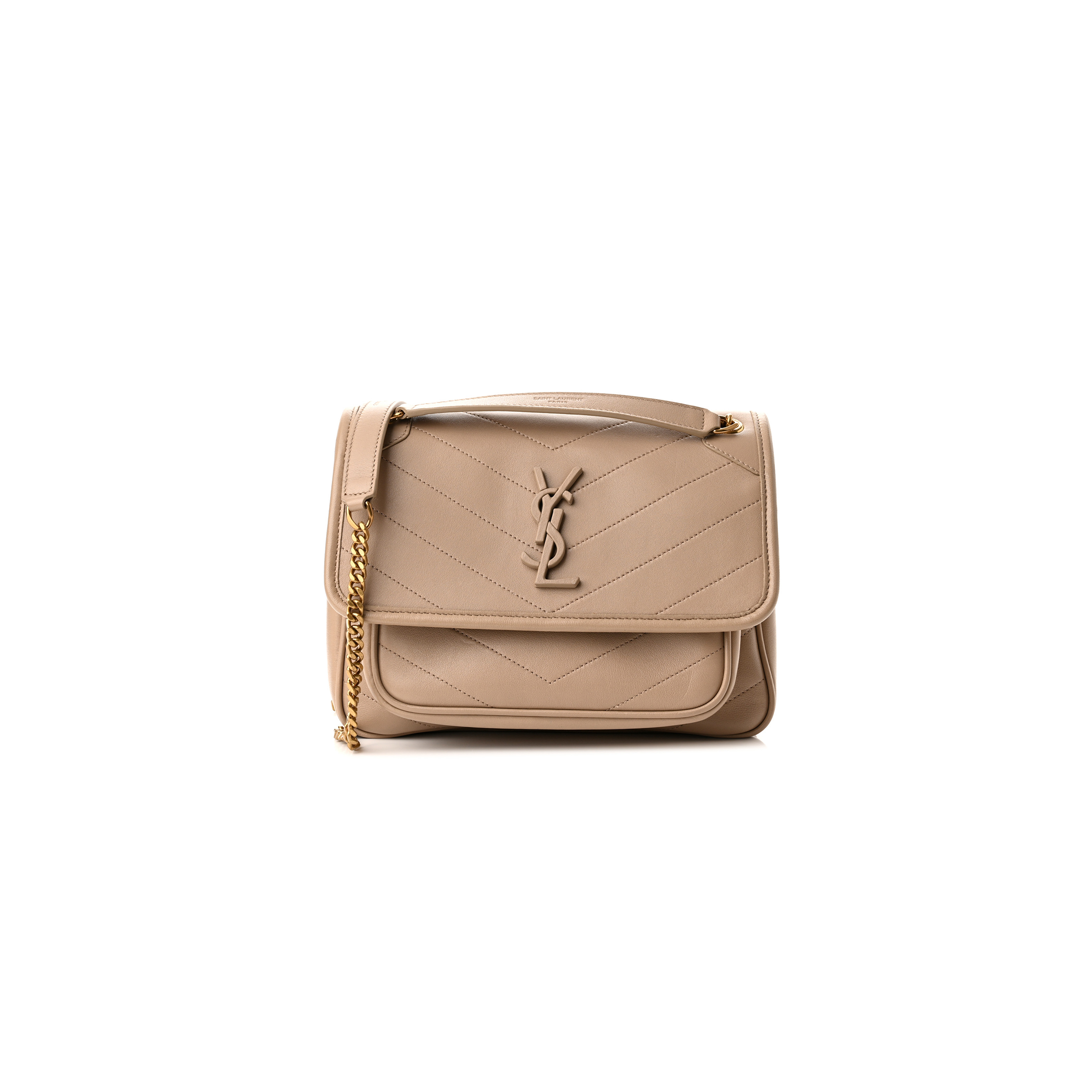 YSL NIKI SMALL CHAIN BAG IN LAMBSKIN 5330371172629 (22*16.5*7.5cm)